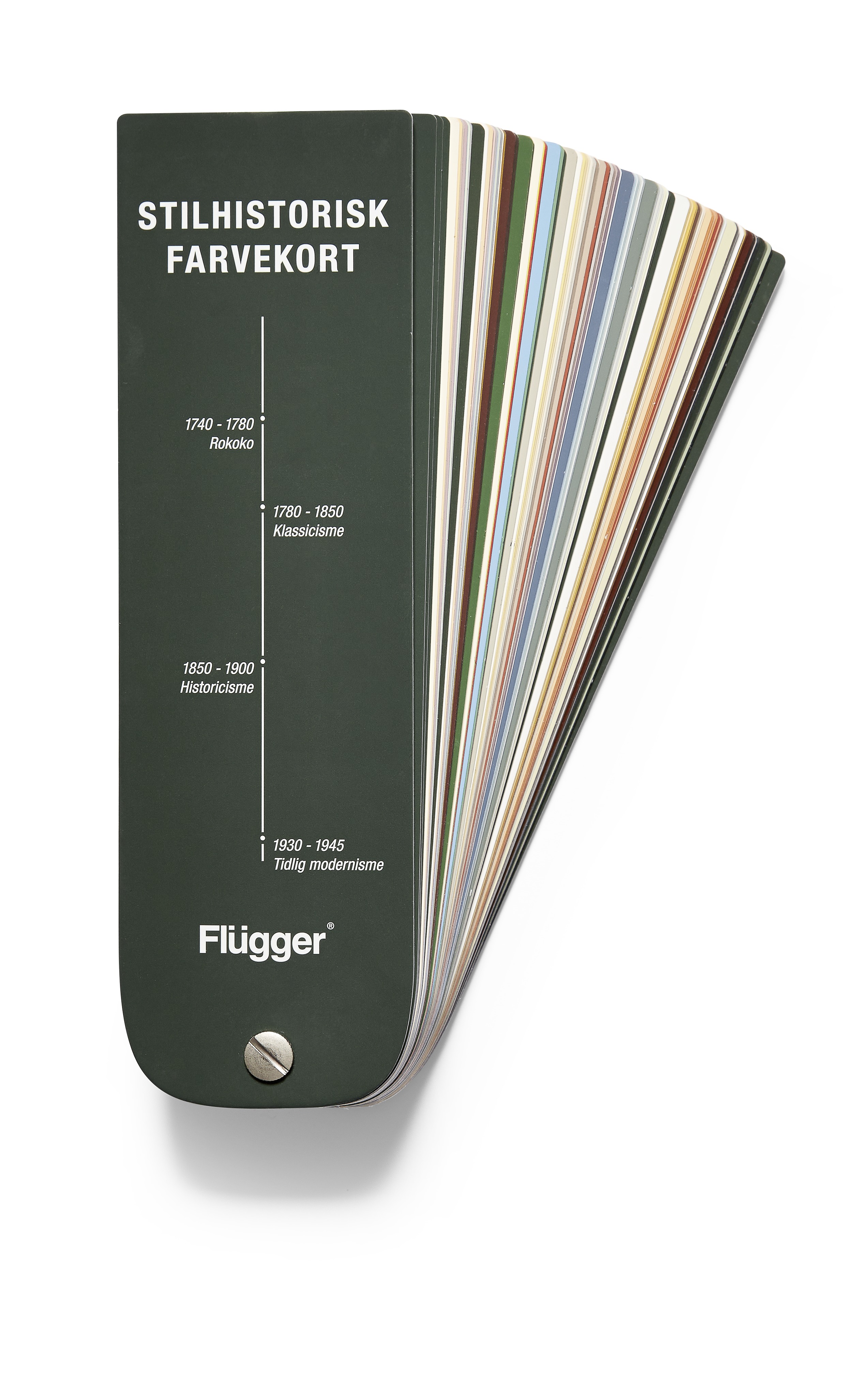 Колеровочный веер Flugger Исторических цветов